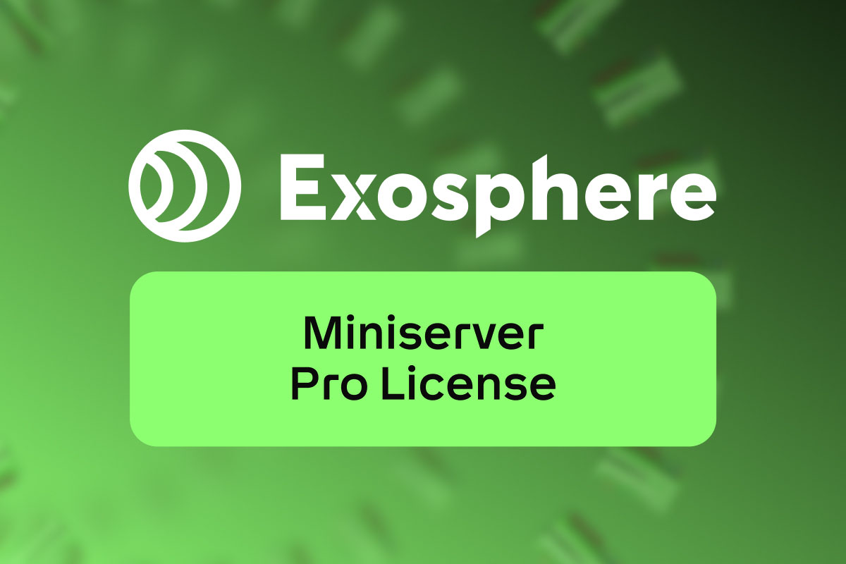 Exosphere Miniserver Pro (1 Jahr)