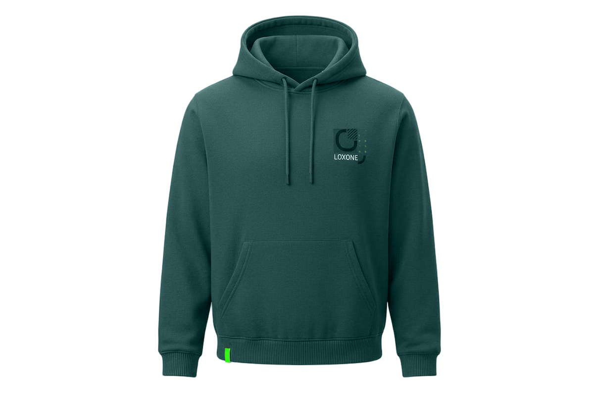Hoodie Herren Lifestyle Dunkelgrün XXL