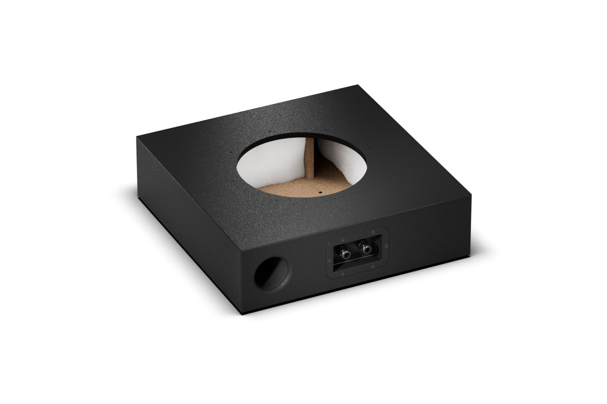 Aufbaubox für 10" Install Speaker Schwarz
